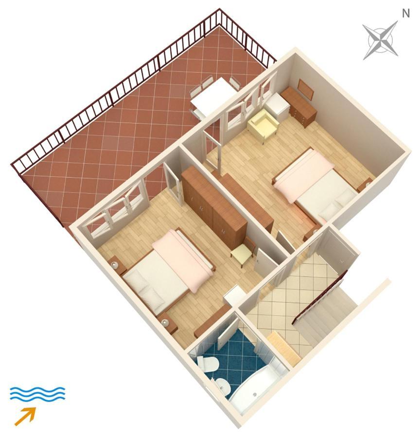 Apartment Selce 2381D エクステリア 写真